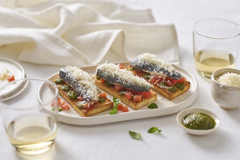 recette de Canapés de sardines à l’ancienne