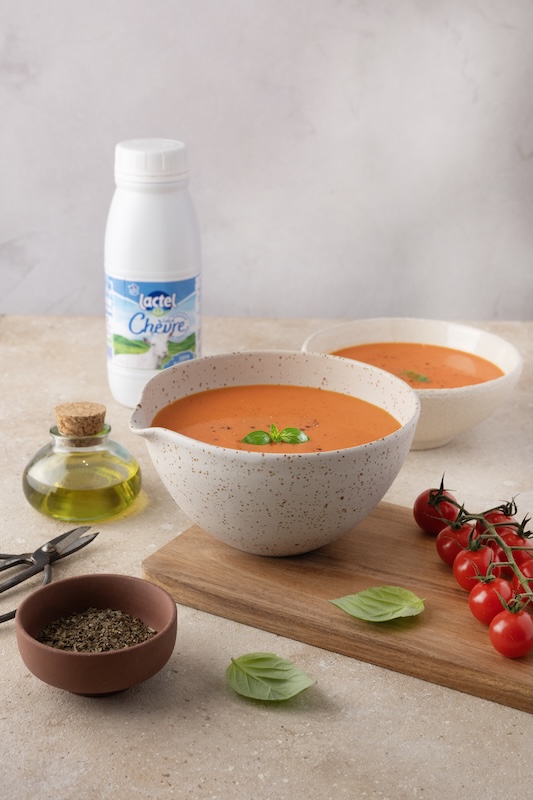 recette de Velouté glacé de poivrons et tomates