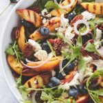 Salade de nectarines grillées à la feta