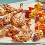 Barbecue de gigolettes sauce zhoug