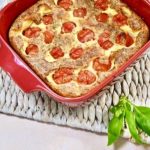 Clafoutis de tomates cerises
