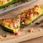 Courgettes farcies au thon