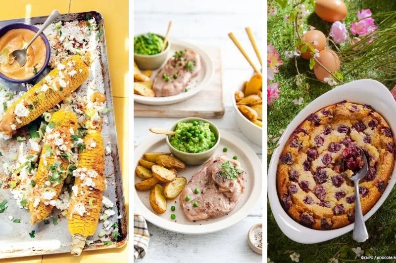 Le menu de la semaine du 8 juin