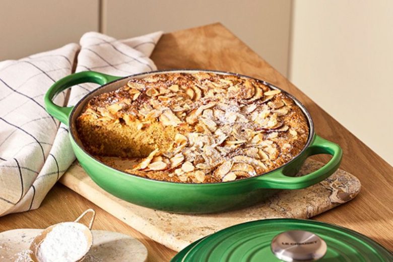 Gâteau aux pommes et aux amandes
