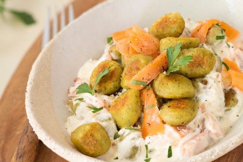 Gnocchi ail et fines herbes