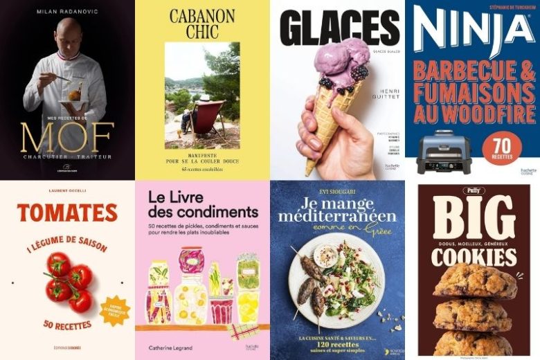 Les livres gastronomiques de juin 2026