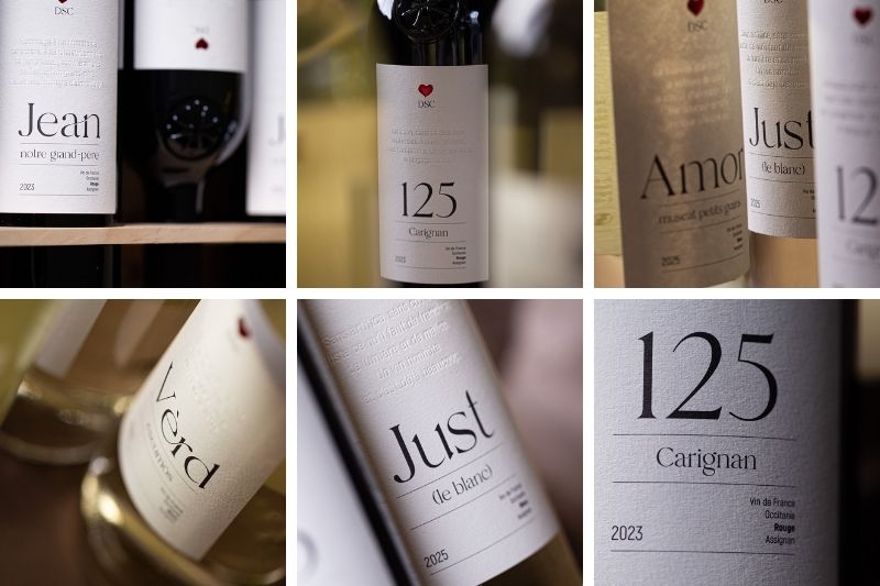 les vins du Domaine du Sacré-Coeur