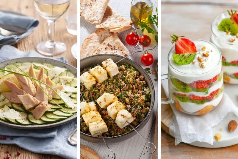 Le menu de la semaine du 22 juin