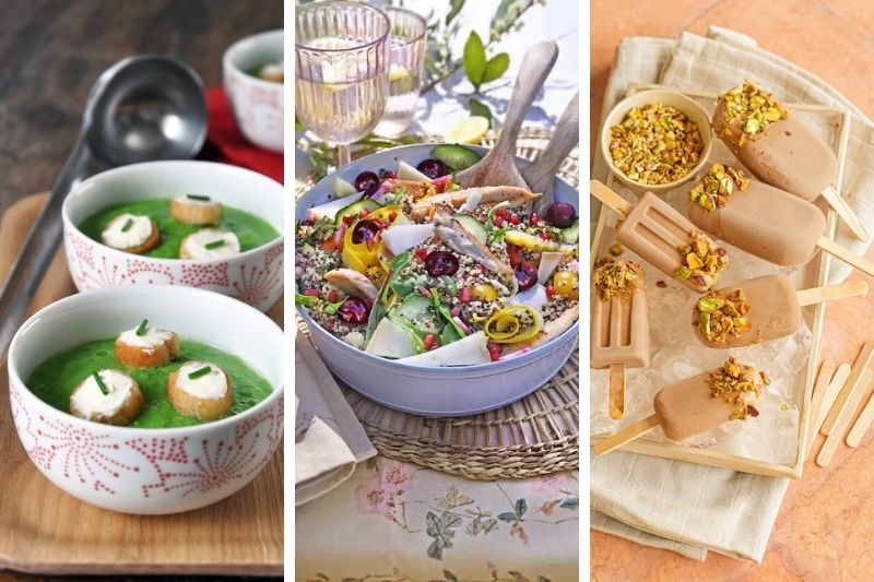 Le menu de la semaine du 22 juin