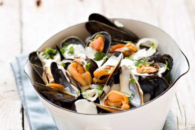 Moules à la crème de Reblochon