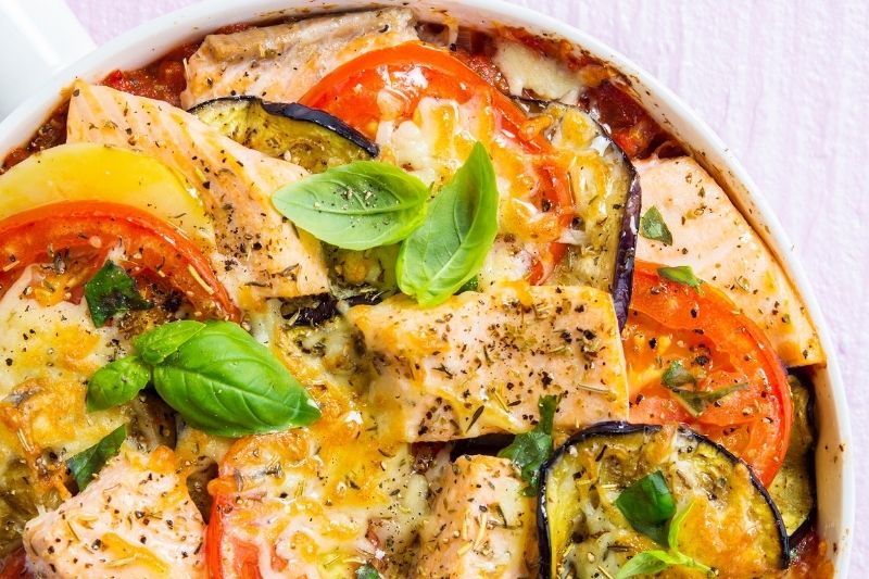 Moussaka au saumon écossais