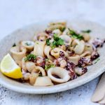 Calamars caramélisés