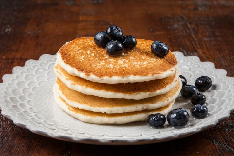 Pancakes au yaourt au lait de chèvre