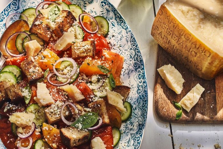 Panzanella au Parmigiano Reggiano