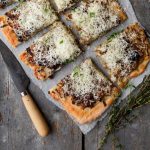 Pissaladière au gruyère