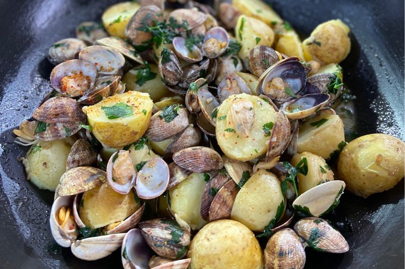Primeurs La Noirmoutier alle vongole