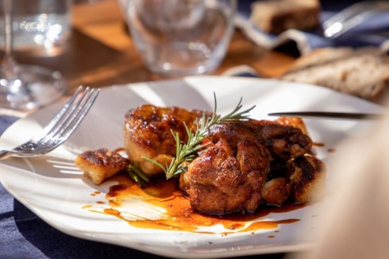 Ris de veau rôtis et laqués
