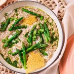 Risotto aux graines de tournesol et au pesto