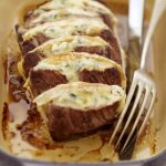 Rôti de boeuf au Bresse Bleu
