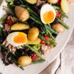 Salade niçoise au thon frais