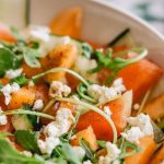 Salade de melon pastèque et concombre
