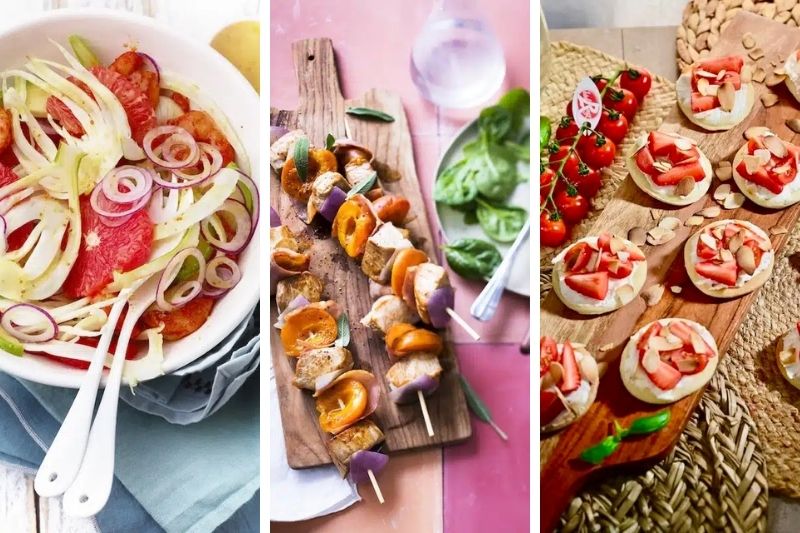Le menu de la semaine du 22 juin