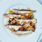Sardines à l’escabèche à la Fourme d’Ambert