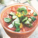 Soupe froide de tomate et ananas
