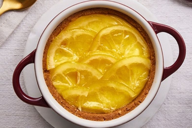 Tartes au citron confit