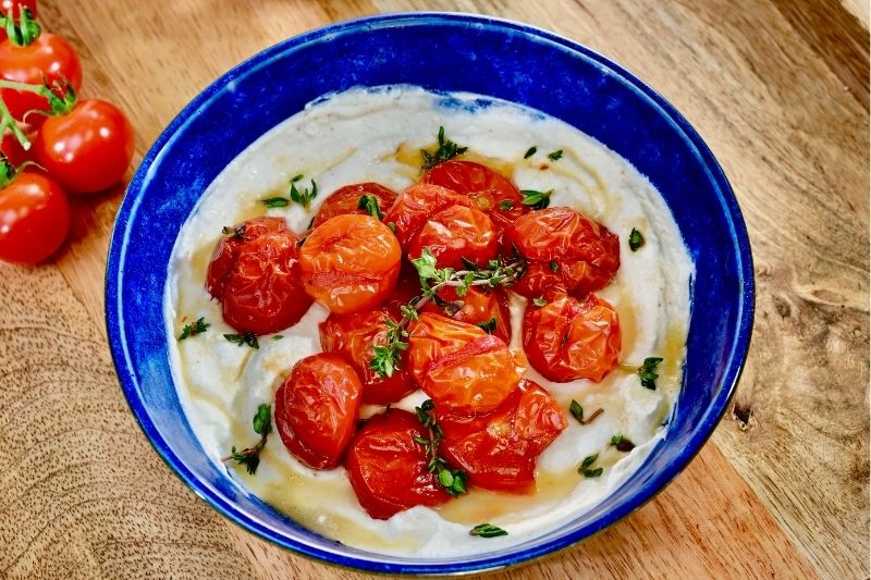 Tartinable à la ricotta tomates cerises