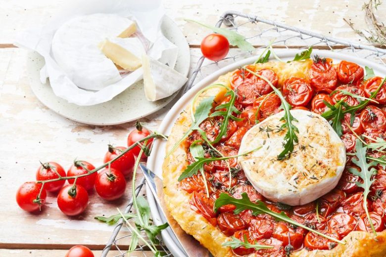 Tatin de tomates et Tomme Vaudoise
