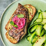 Tranches de foie de veau snackées