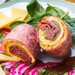 Wraps de betterave à l’Emmentaler