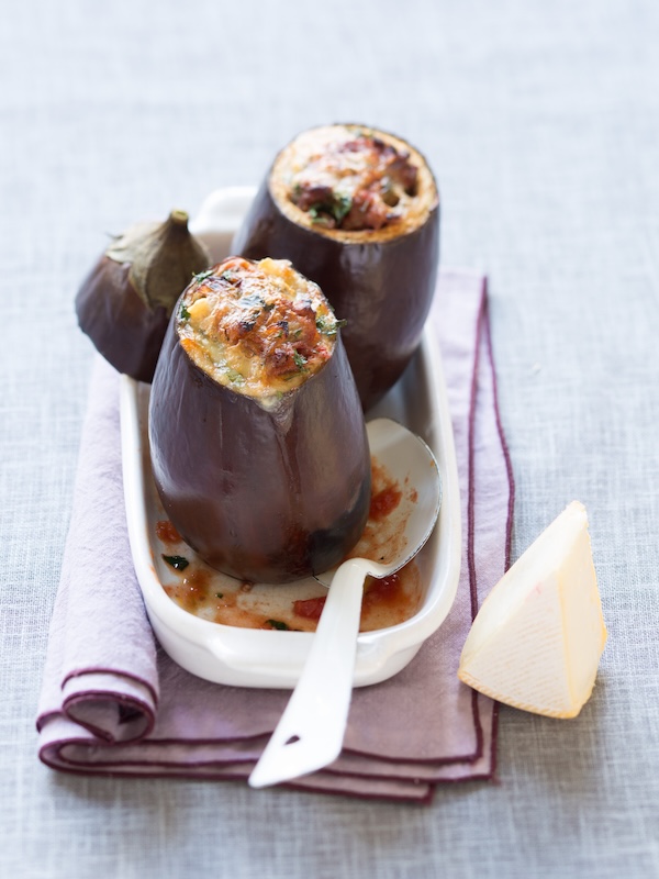 recette Aubergines farcies au Reblochon et à l’agneau