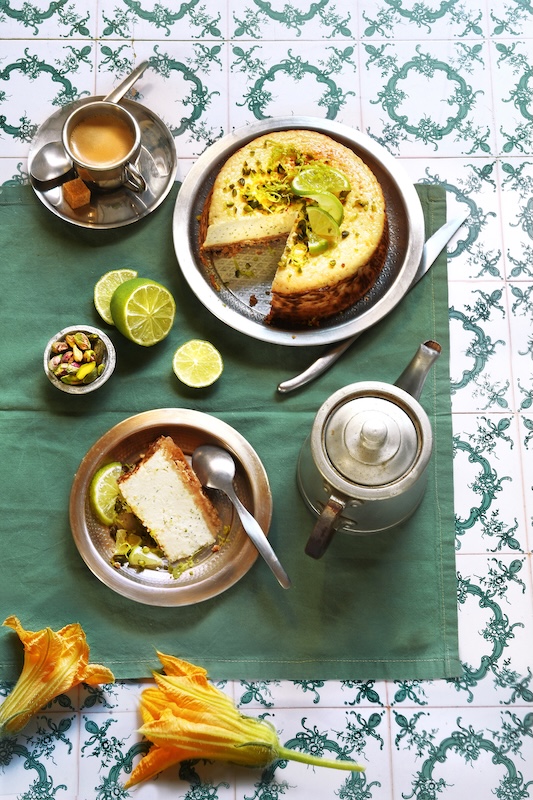 recette de Cheesecake courgette et citron