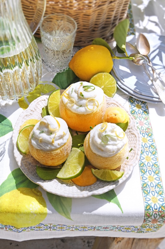 recette de Citrons givrés crémeux