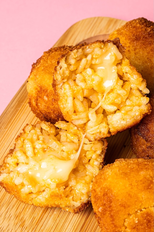 recette de Arancini au Maroilles AOP