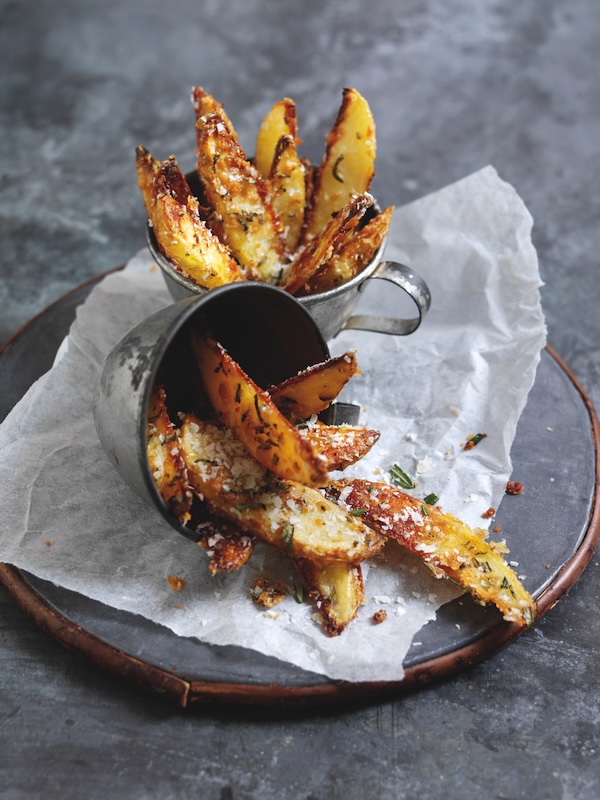 recette de Pommes de terre au Parmesan et au romarin