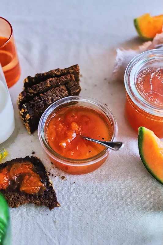 recette de Confiture de melon à la vanille