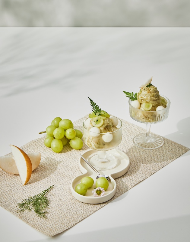 recette de Sorbet raisin poire