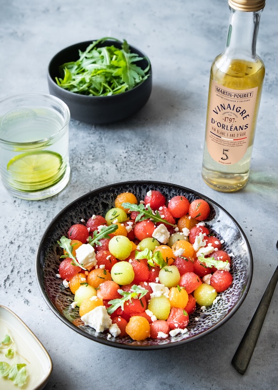 recette de Salade fraîcheur au vinaigre