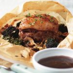 Agneau en papillote et sauce sherry
