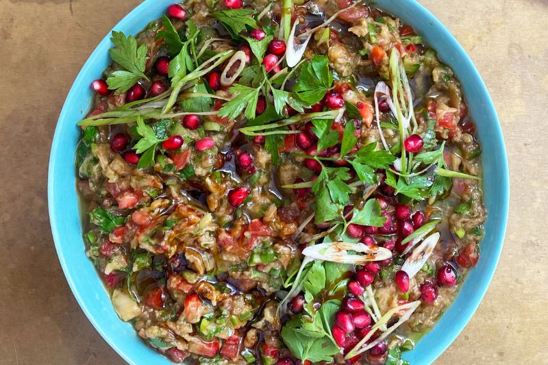 Baba ganoush traditionnel