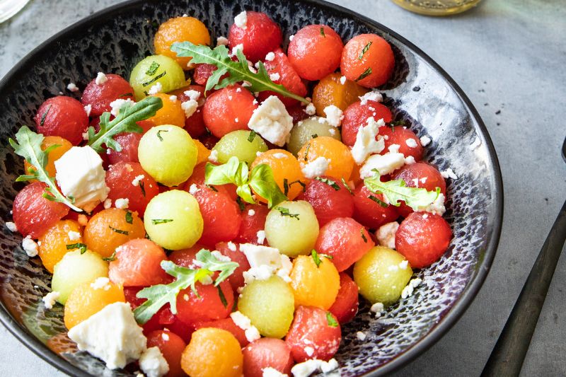 Salade fraîcheur au vinaigre