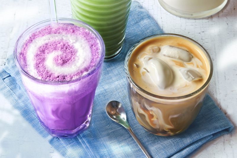 Boissons lactées estivales
