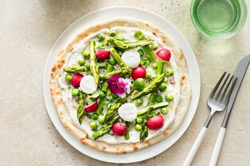 Flatbread au Boursin saveur truffe