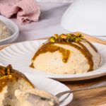 Budino protéiné à la pistache