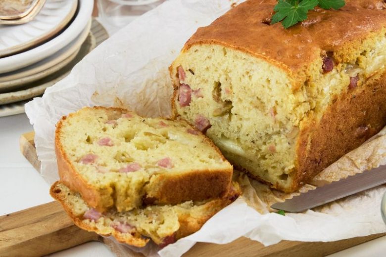 Cake jambon mozzarella et olives