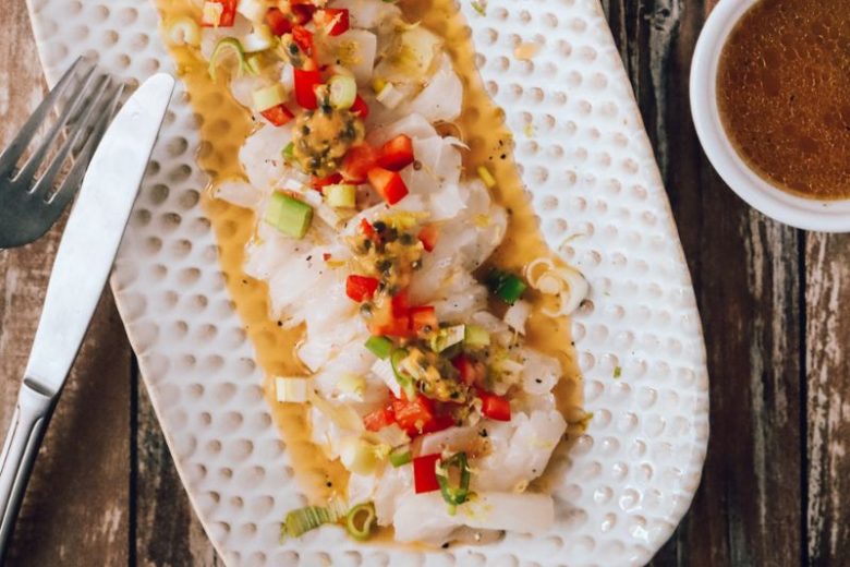 Ceviche de bar à la passion