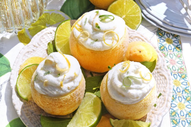 Citrons givrés crémeux